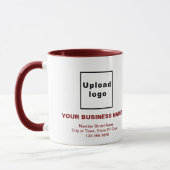 Mug Marque Marque Marque Marque Marque Maroon sur Comb (Gauche)