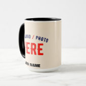 MUG MARQUE VÉRIFIÉE NATURELLE MODERNE ET PERSONNALISAB (Devant gauche)