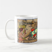 Mug Marque vintage "STATE ALMANAC COFFEE" (Gauche)