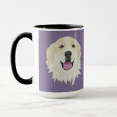 Mug Marques de Badger personnalisables des Grands Pyré (Gauche)