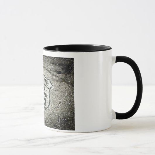Mug Marqueur de l'itinéraire 66 (Droite)