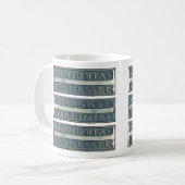Mug Marqueur de rue State double face (Devant gauche)