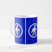 Mug Marqueur de sentier de faucon (Devant gauche)
