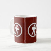 Mug Marqueur de sentier de l'ours (Devant gauche)