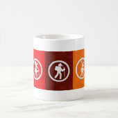 Mug Marqueurs de sentier d'animaux de randonnée (Centre)