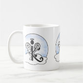 Mug Marquez avec des lettres les nuages d'ange du (Gauche)