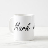Mug Marquez la conception nommée artistique (Devant gauche)