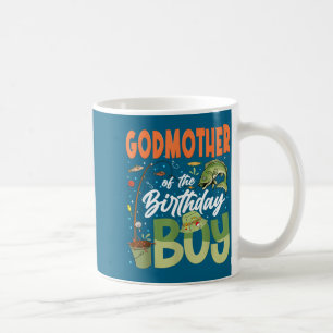 Mug Marraine du garçon de la famille de pêche pour son