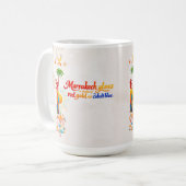 Mug Marrakech Glows – Vibrant Moroccan Art Tee (Devant gauche)
