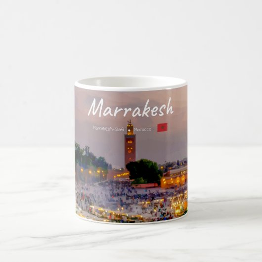 Mug Marrakech, Maroc - Place Jemaa el Fnaa (Centre)