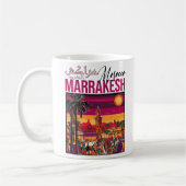Mug Marrakech Maroc souk Tourisme Voyage Souvenir (Gauche)