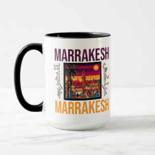Mug Marrakech Maroc souk Tourisme Voyage Souvenir