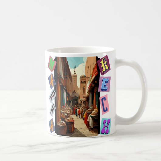 Mug Marrakech Souk Serenade : A Journey Through Time a (Droite)
