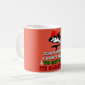 Mug marrant requin de noël mignon (Devant gauche)