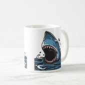 Mug marrant requin-mug (Devant droit)