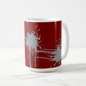 Mug Marron Argent Classique (Devant droit)