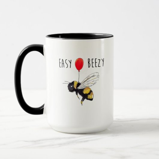 Mug Marron d'abeilles, cadeau pour apiculteur, mignon  (Gauche)