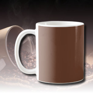 Mug Marron Moka Uni   Classique   Élégant