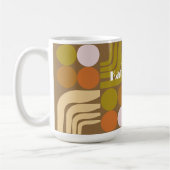 Mug Marron Orange Vert Bohème (Gauche)
