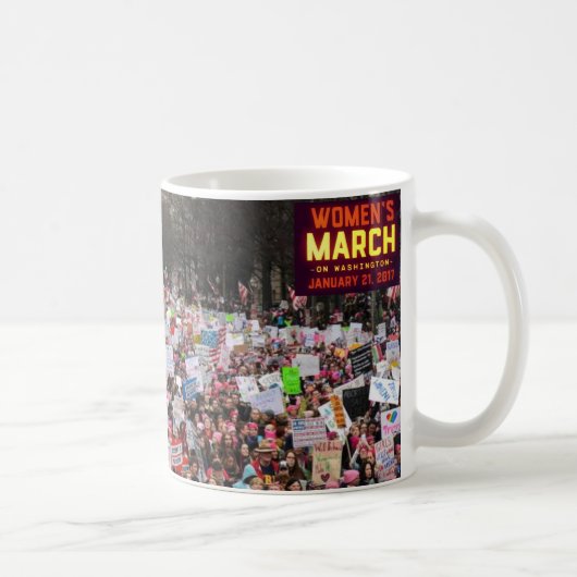 Mug Mars des femmes sur Washington (Droite)
