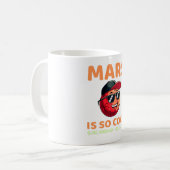 Mug Mars est si Cool drôle de dire planètes astronomie (Devant gauche)