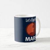 Mug Mars Explorons Mars (Devant droit)