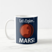 Mug Mars Explorons Mars (Gauche)