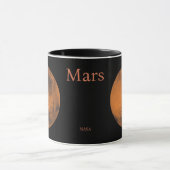 Mug Mars Globe par la NASA (Centre)