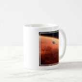 Mug Mars Science Laboratory approchant Mars. (Devant droit)