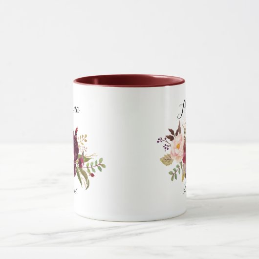 Mug Marsala bordeaux (Centre)