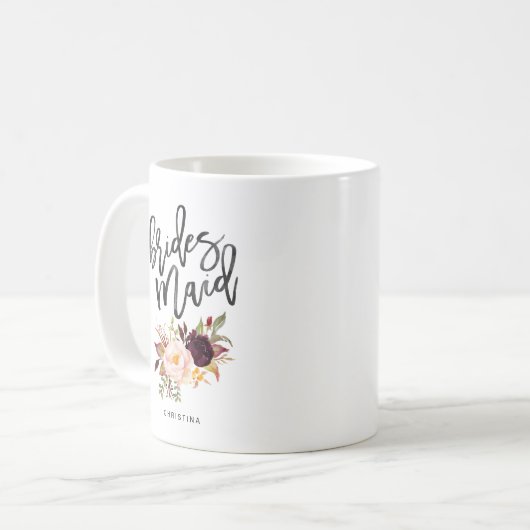 Mug Marsala bordeaux (Devant gauche)