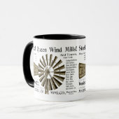 MUG MARSEILLES ILLINOIS STEEL QUEEN WIND MILLS FARM (Devant gauche)