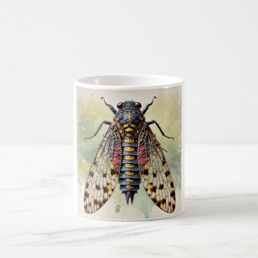 Mug Marsh Treader Insect 180724IREF202 - Watercolor (Centre)
