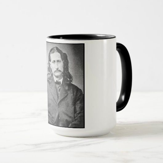Mug Marshal Wild Bill Hickok Old West Gunfighter (Devant droit)