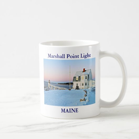 Mug Marshall Point Light, Maine (Droite)