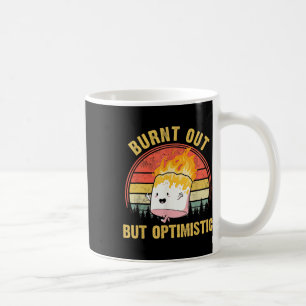 Mug Marshmallow Mignon Brûlé Mais Optimiste Pour Camp