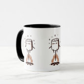 Mug Marshmallow Whimsical se torréfier (Devant gauche)
