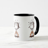 Mug Marshmallow Whimsical se torréfier (Devant droit)
