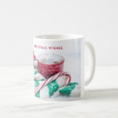 Mug Marshmallows au cacao chaud & Noël Sucre de canne (Devant droit)