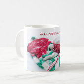 Mug Marshmallows au cacao chaud & Noël Sucre de canne (Devant gauche)
