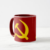 Mug Marteau et faucille (Devant gauche)