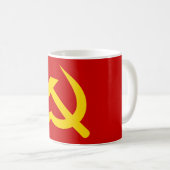 Mug Marteau et faucille de communisme (Devant droit)