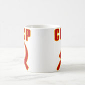 Mug marteau et faucille de l'URSS de cccp (Centre)