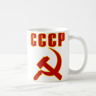 Mug marteau et faucille de l'URSS de cccp