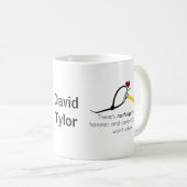 Mug Marteau et zap-strap (Devant droit)