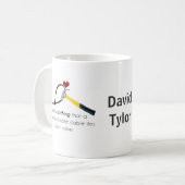Mug Marteau et zap-strap (Devant gauche)
