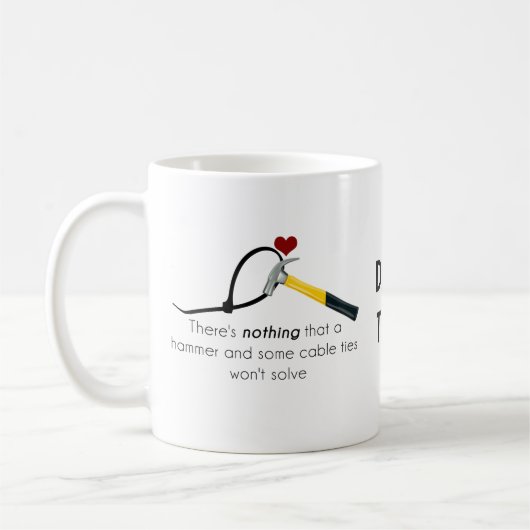 Mug Marteau et zap-strap (Gauche)