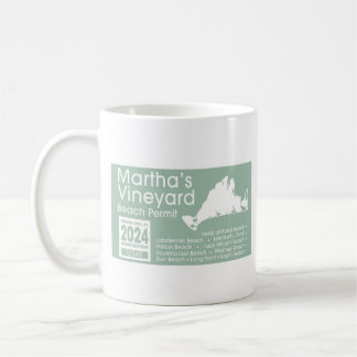 Mug Marthas Vineyard Beach Permit 2024