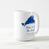 Mug Martha's Vineyard Edgartown Houseécher cadeau (Devant droit)