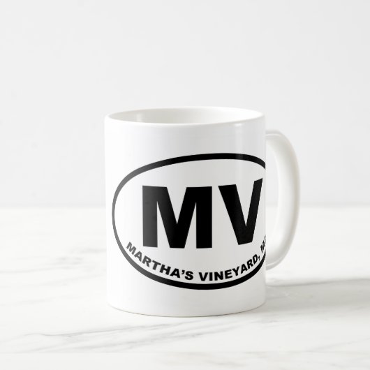 Mug Martha's Vineyard MV (Devant droit)